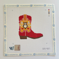 Chi O Boot Canvas