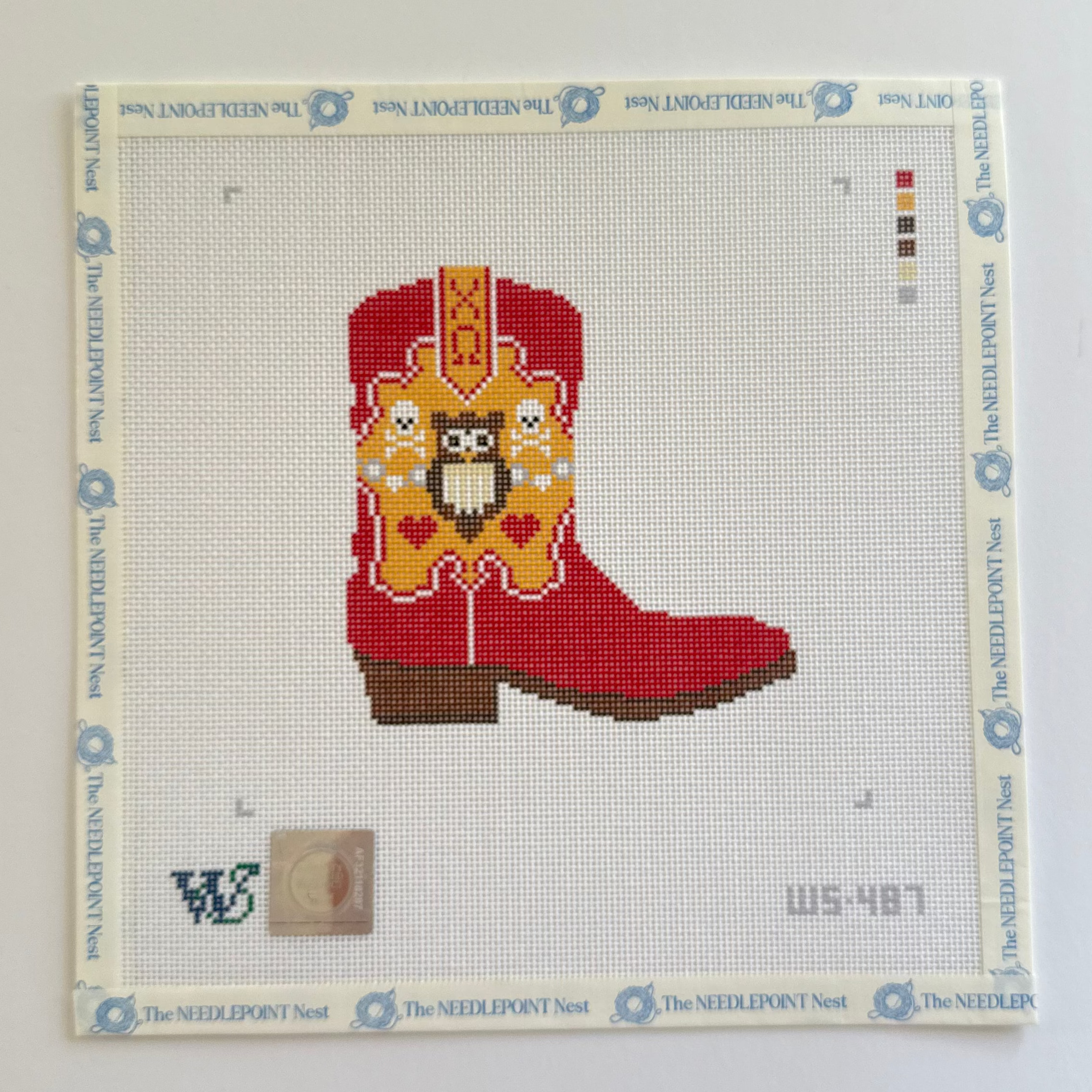 Chi O Boot Canvas