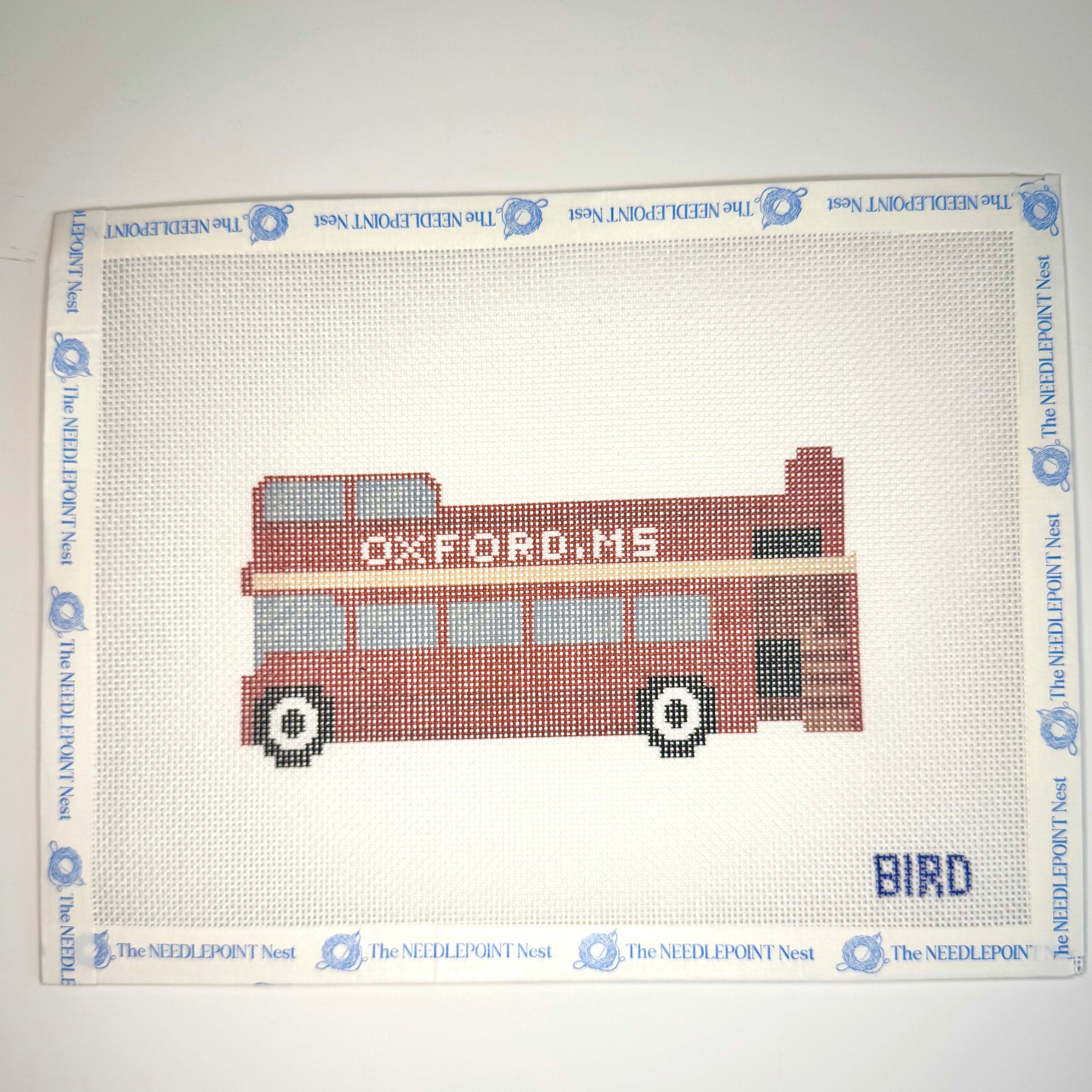 Double Decker Bus Canvas