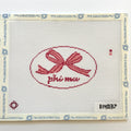 Phi Mu Bow Canvas