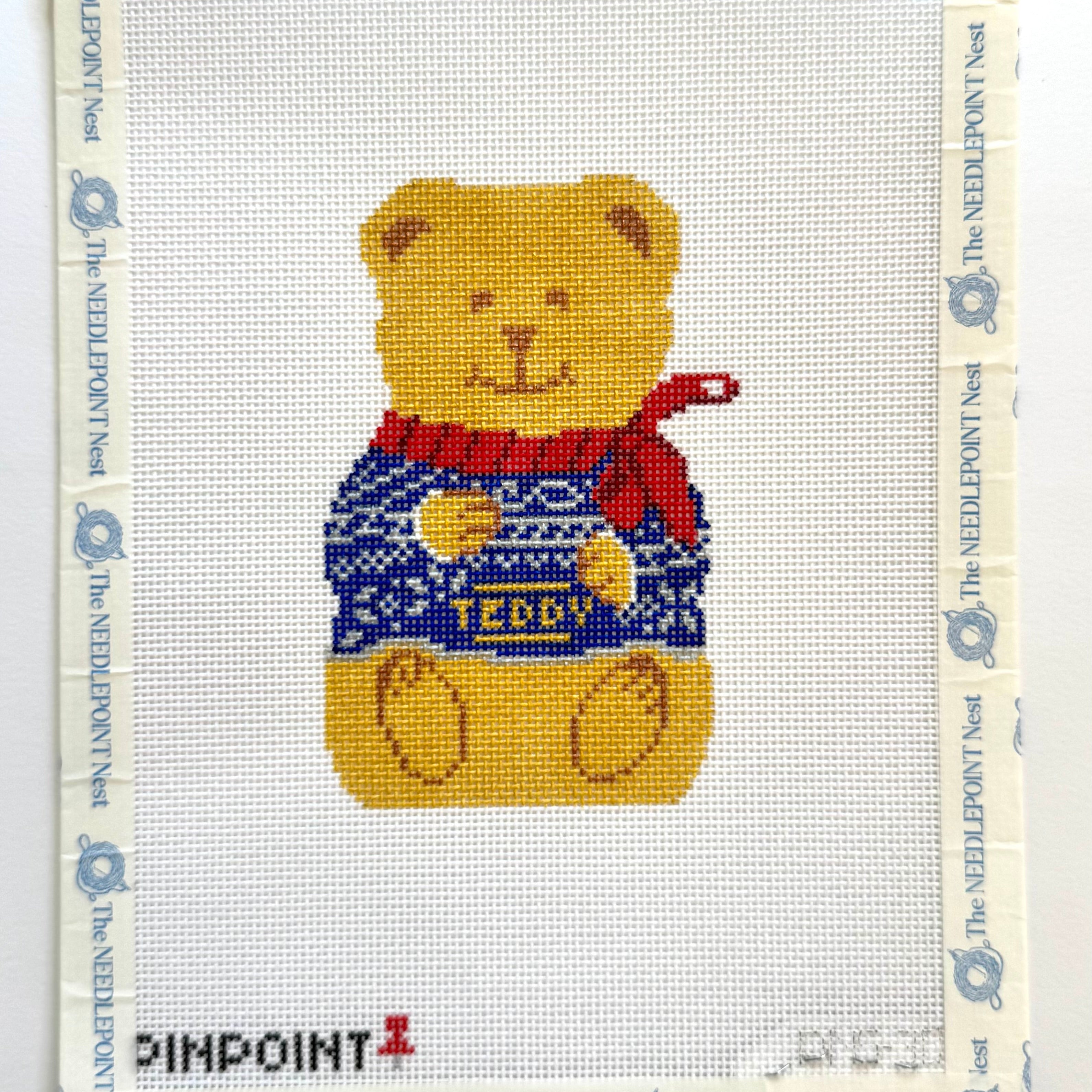 Chocolate Teddy Bear Canvas