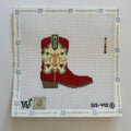 Alpha Chi Omega Boot Canvas