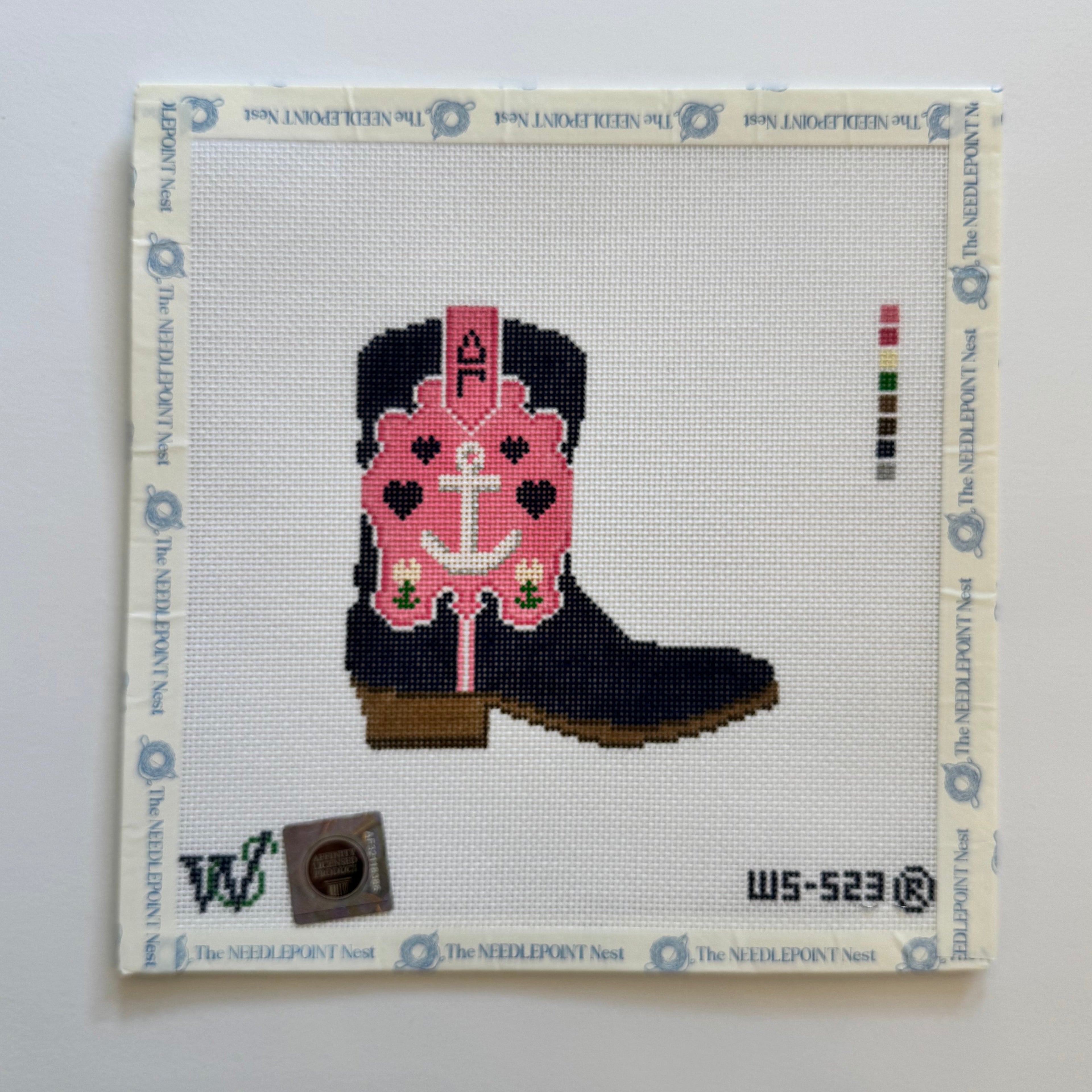 Delta Gamma Boot Canvas