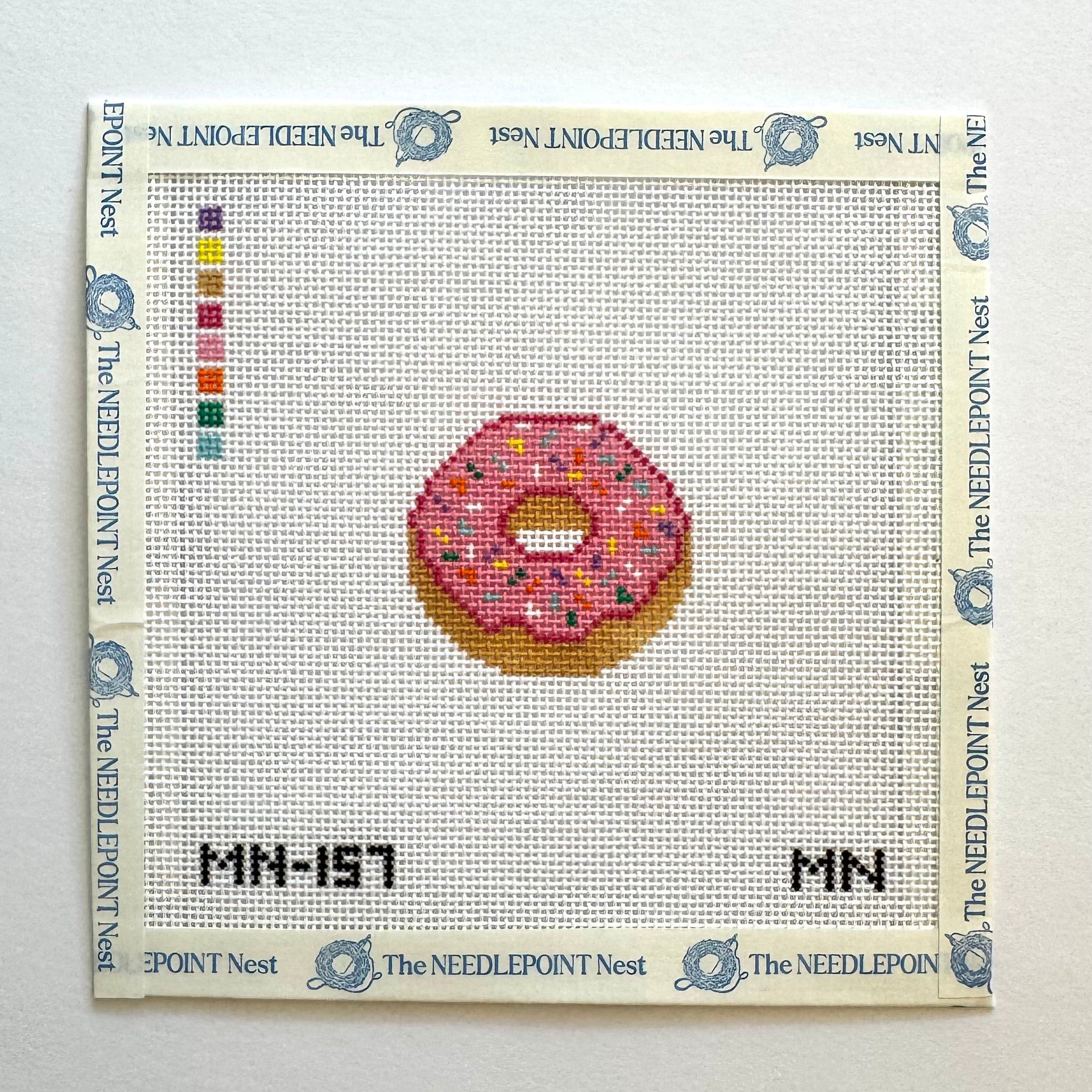 Sprinkle Doughnut Canvas