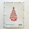 Pink Christmas Tree Canvas
