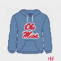 Ole Miss Blue Hoodie