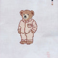 Pink Pajama Bear Canvas