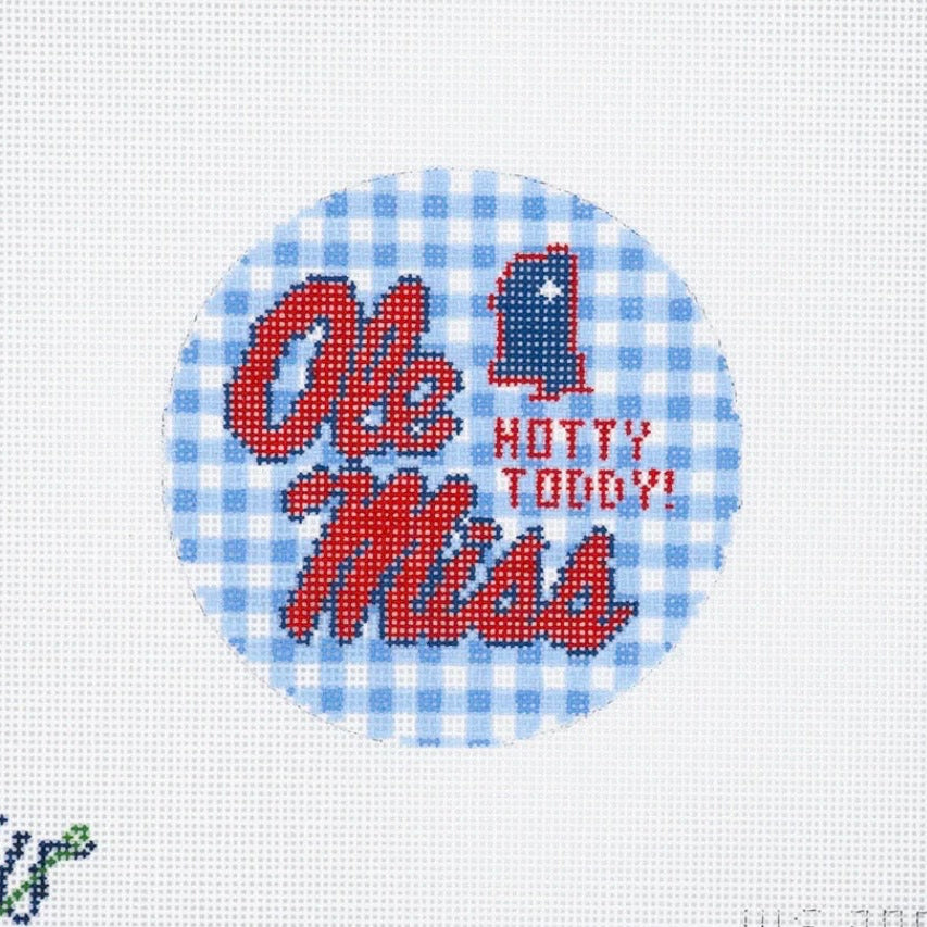 Mississippi Round Canvas