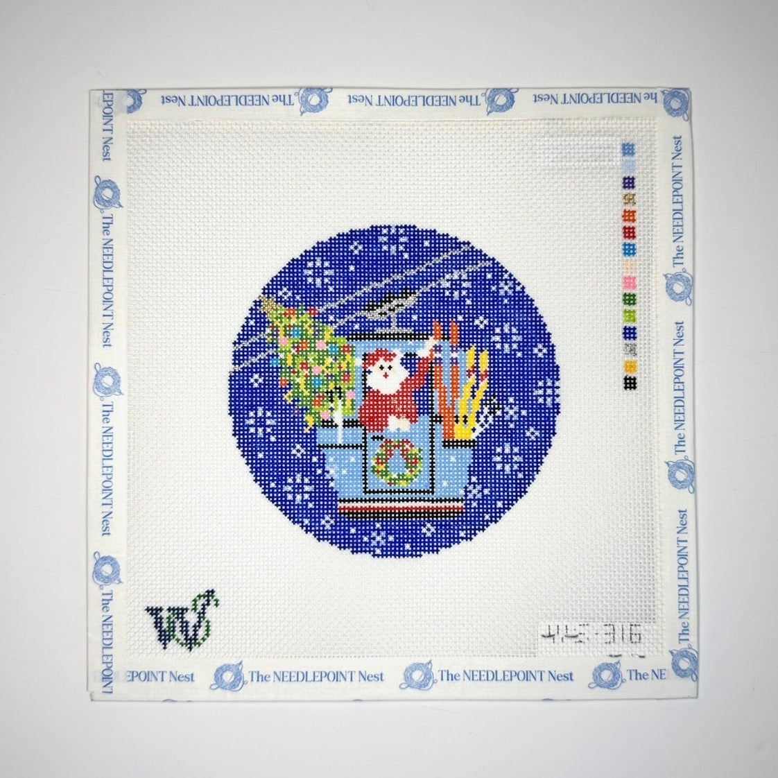 Santa Gondola Canvas