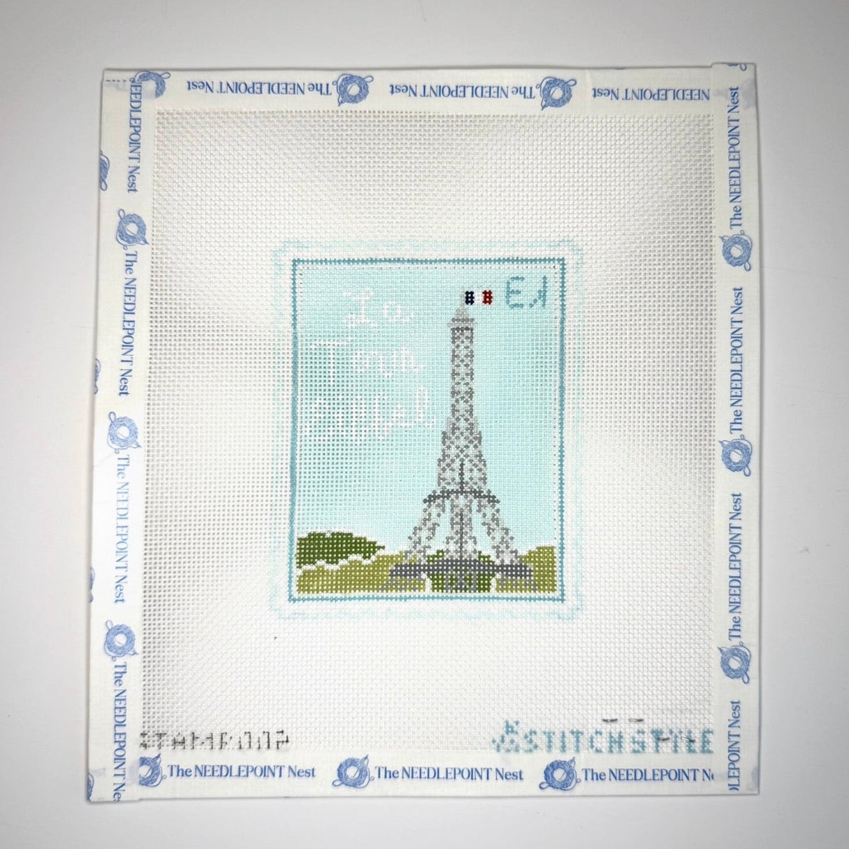 Paris Stamp Canvas
