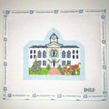 Oxford Courthouse Christmas Village Canvas