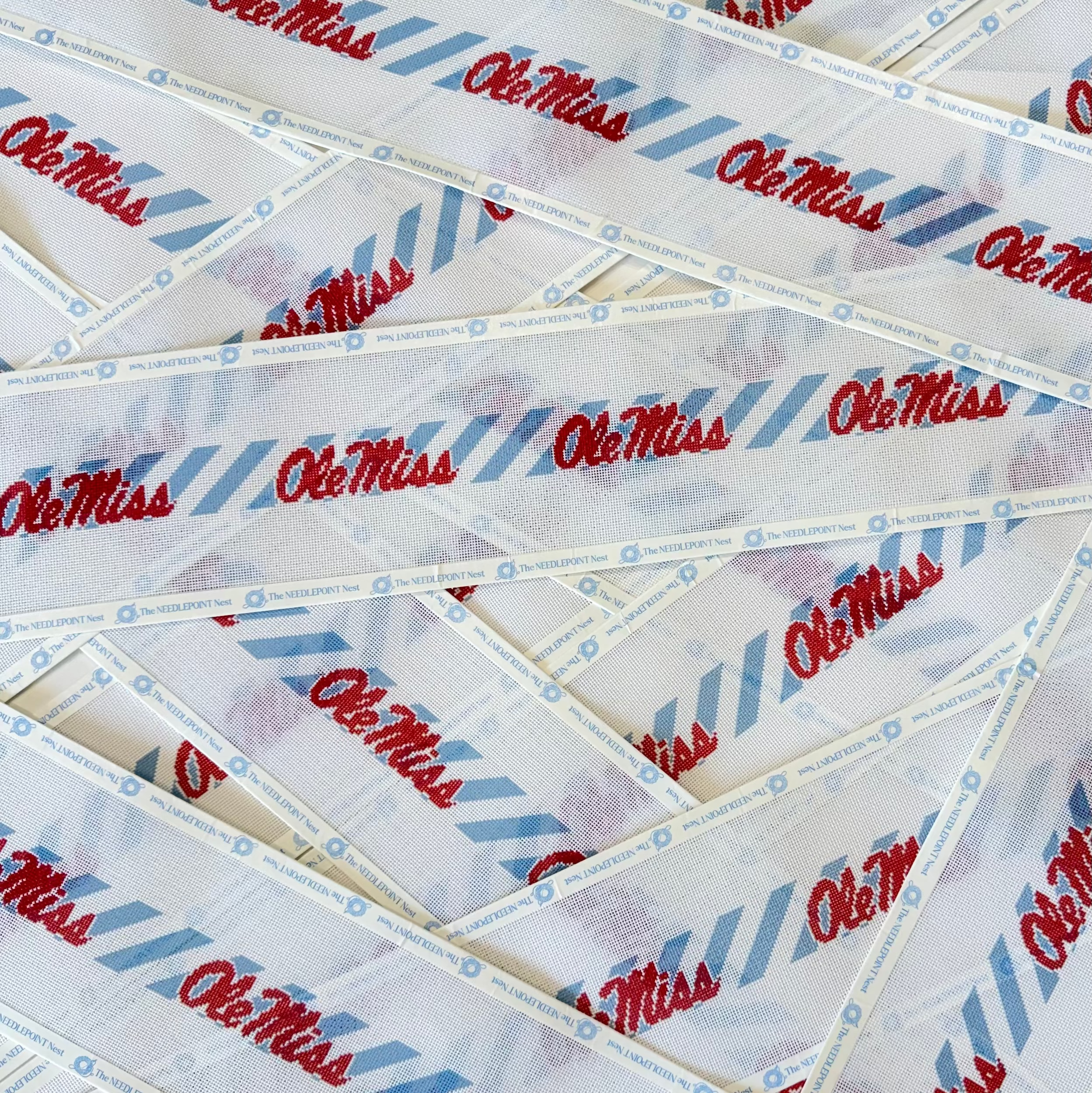Ole Miss Belt and/or Purse Strap Canvas