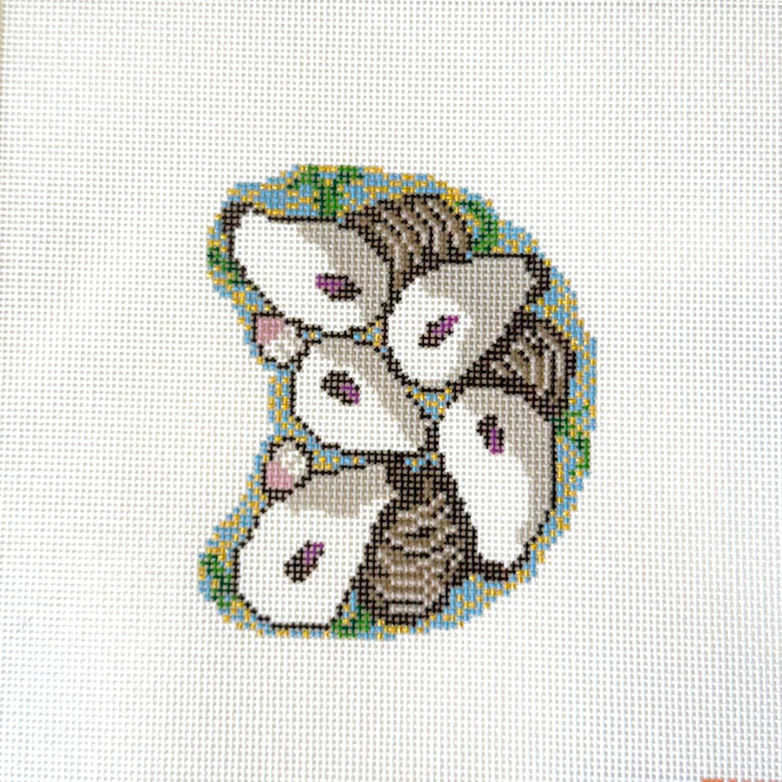 Curved Oyster Plate Canvas