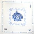 Chinoiserie Pumpkin - Blue Floral Canvas