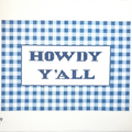 Howdy Y'all Canvas