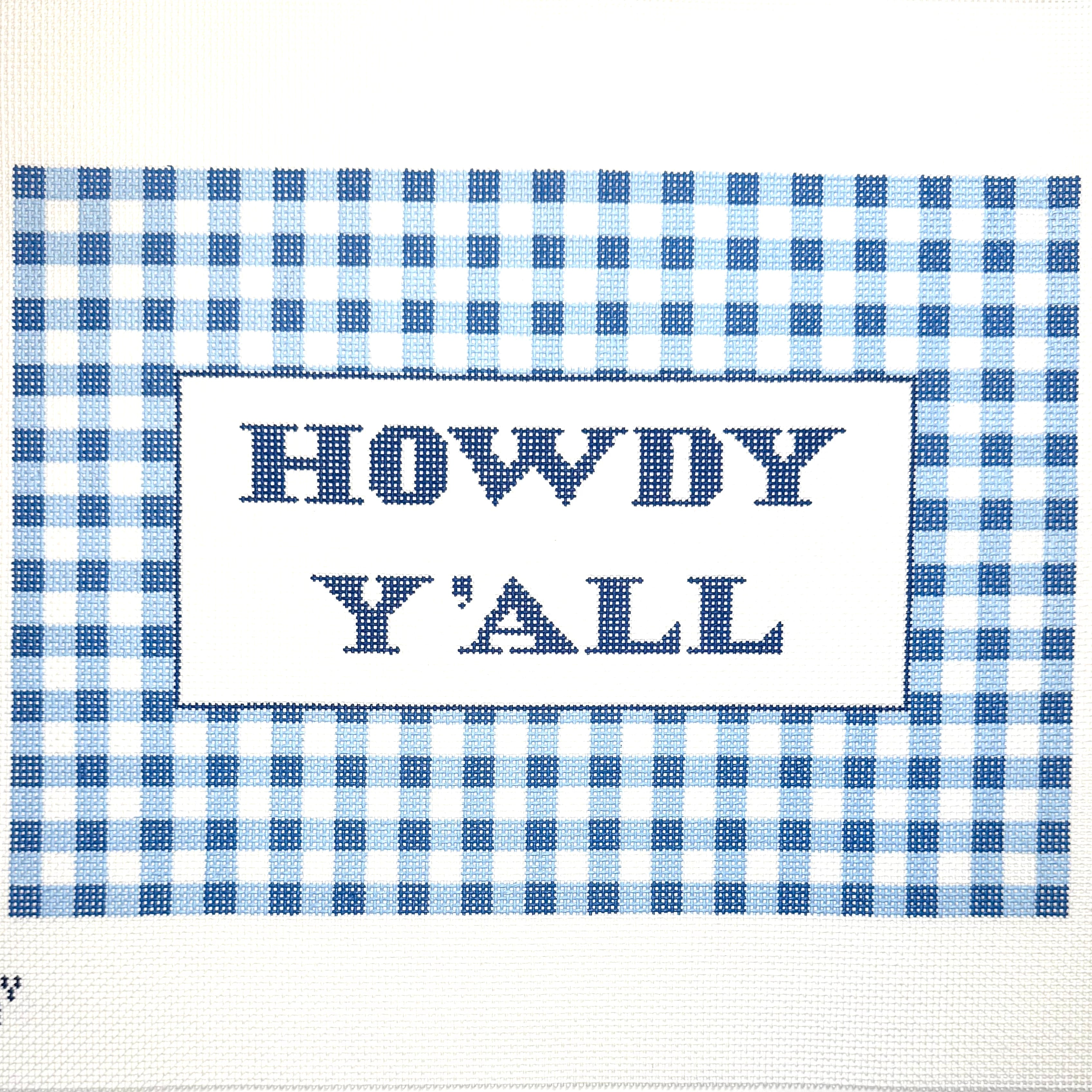Howdy Y'all Canvas