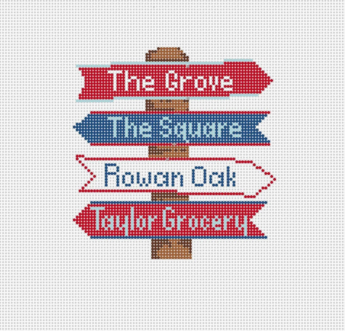 Ole Miss Icon Destination Canvas